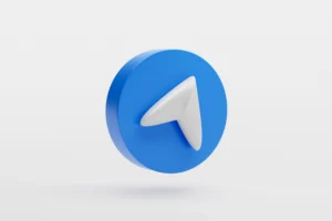 Logo Telegram - Aplikasi pesan instan yang inovatif dengan berbagai fitur menarik dan keamanan tinggi untuk berkomunikasi dengan mudah dan cepat.